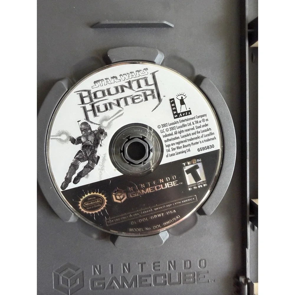 Star Wars Bounty Hunter Nintendo GameCube Complete CIB